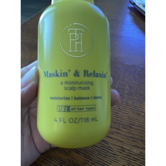 TPH by Taraji Maskin' & Relaxin Moisturizing Scalp Mask 4 fl oz New Without Box - Picture 2 of 4